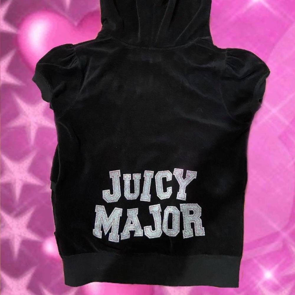 100% AUTHENTIC Juicy Couture short sleeve hoodie💋